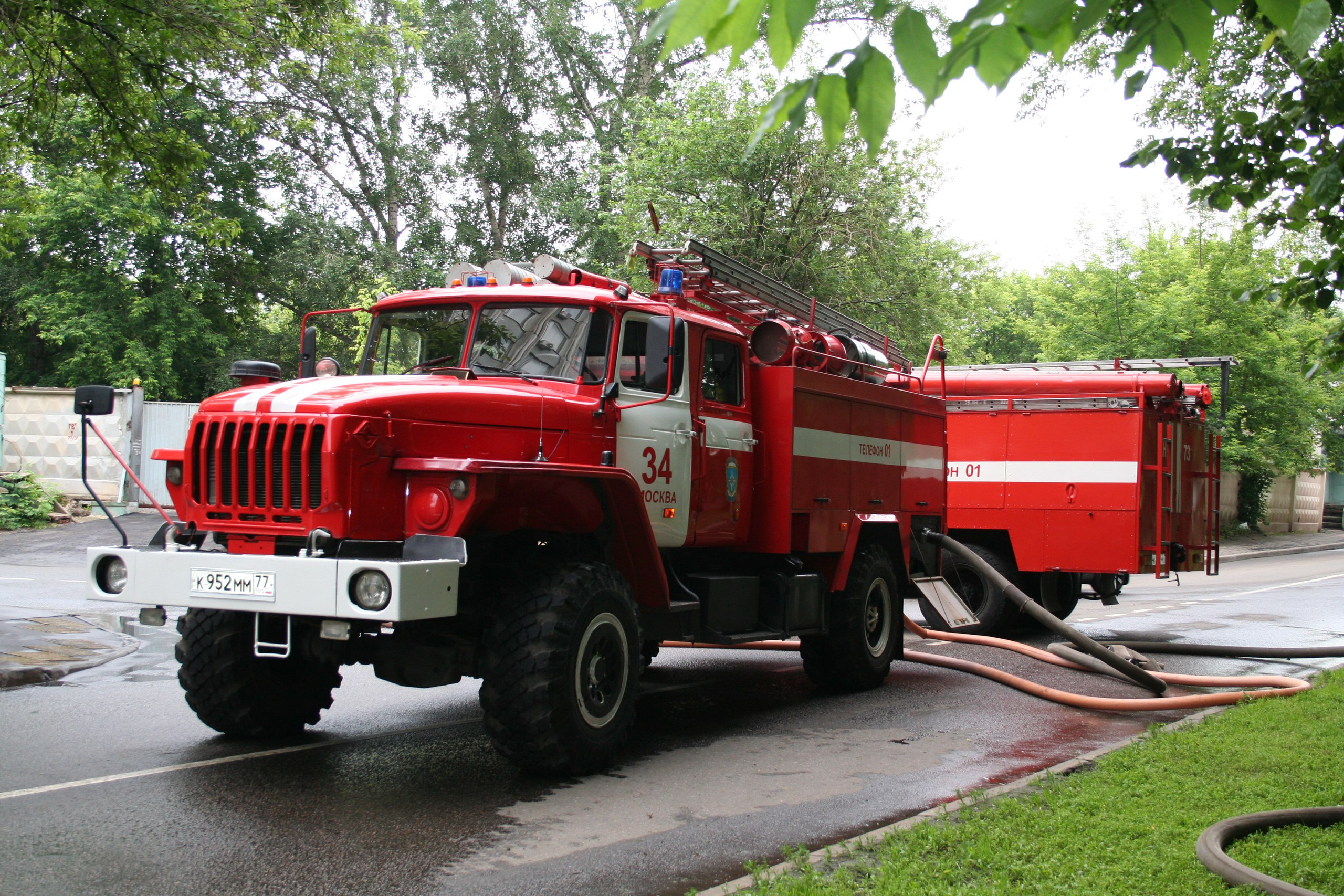 Специальная пожарная и аварийно-спасательная техника